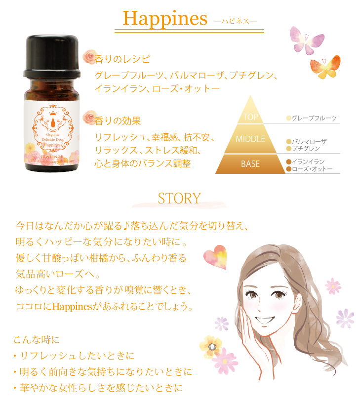 ハピネスの香り